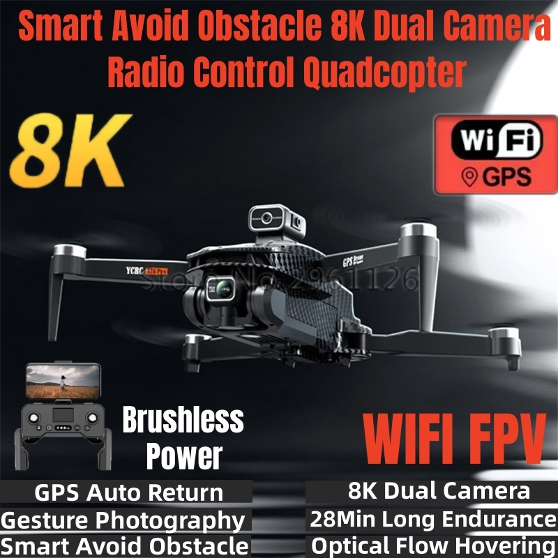 Drone Rc Fpv Manual - Drone intelligent pour éviter les obstacles,
