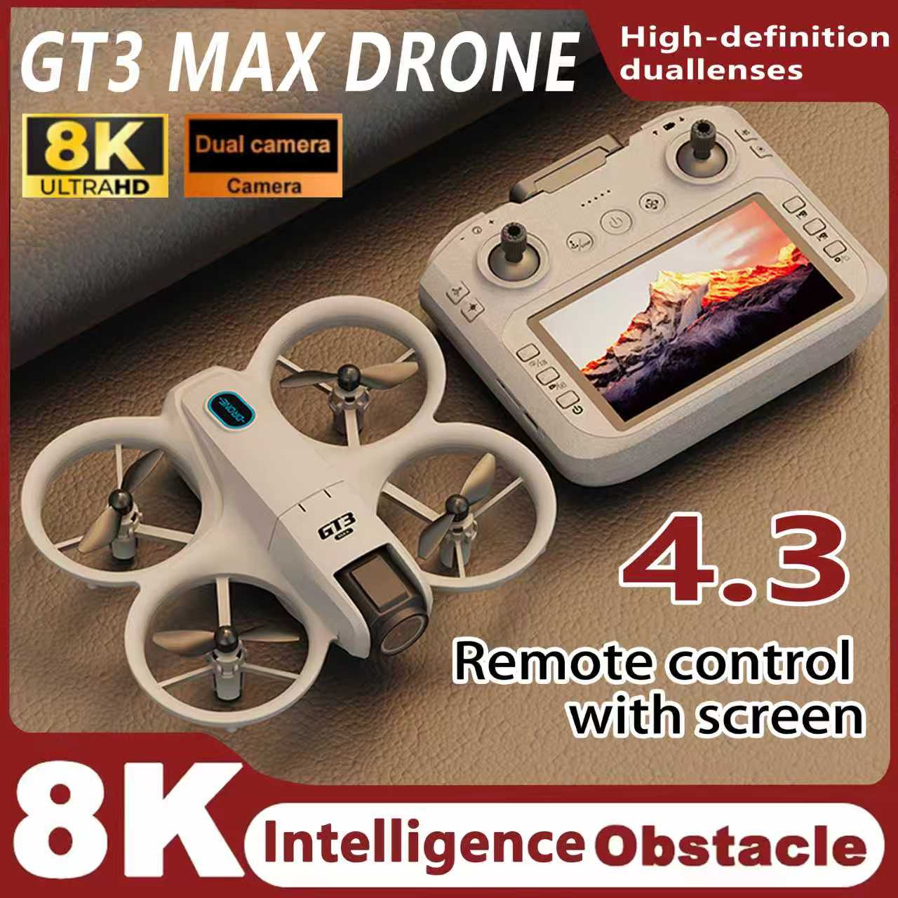 Drone Gt3 Rc - 8K 5G 2.4G GPS professionnel HD
