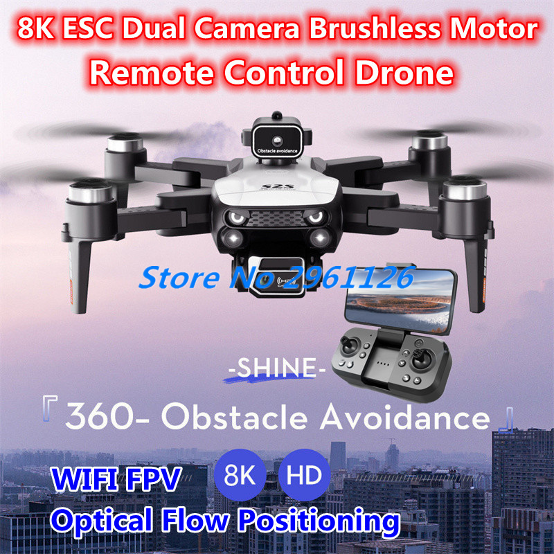 Drone Rc Fpv Manual - Drone RC Sportif 8K Sans Balais