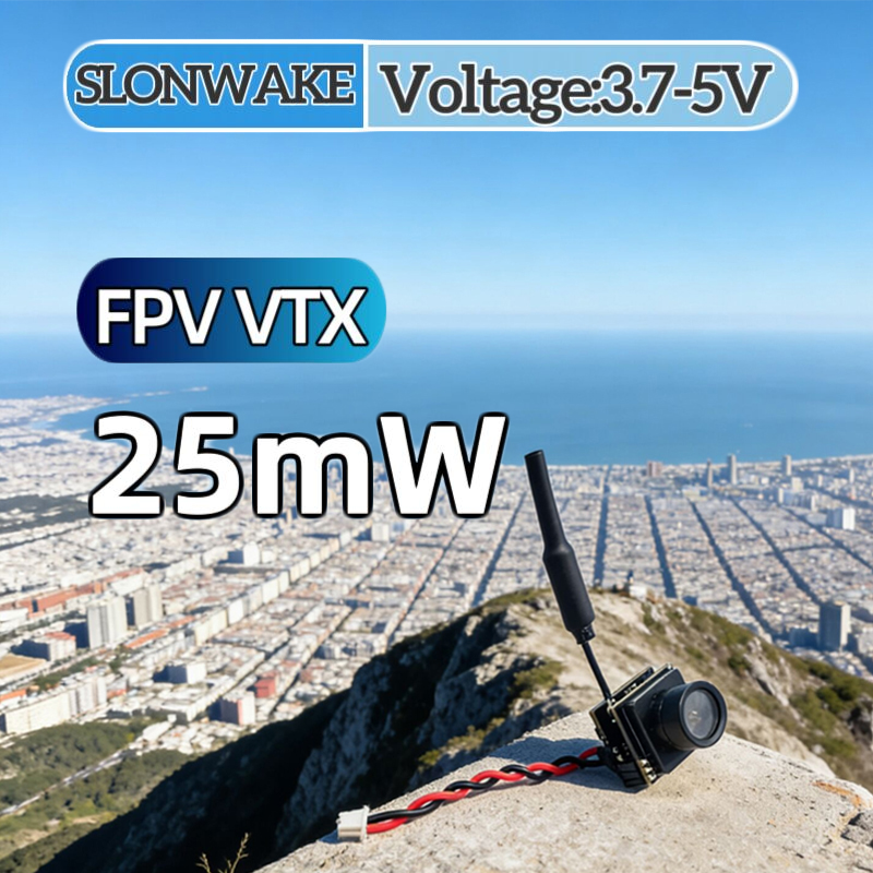 Drone Rc Fpv - Transmetteur et caméra intégrés SLONWAKE FPV
