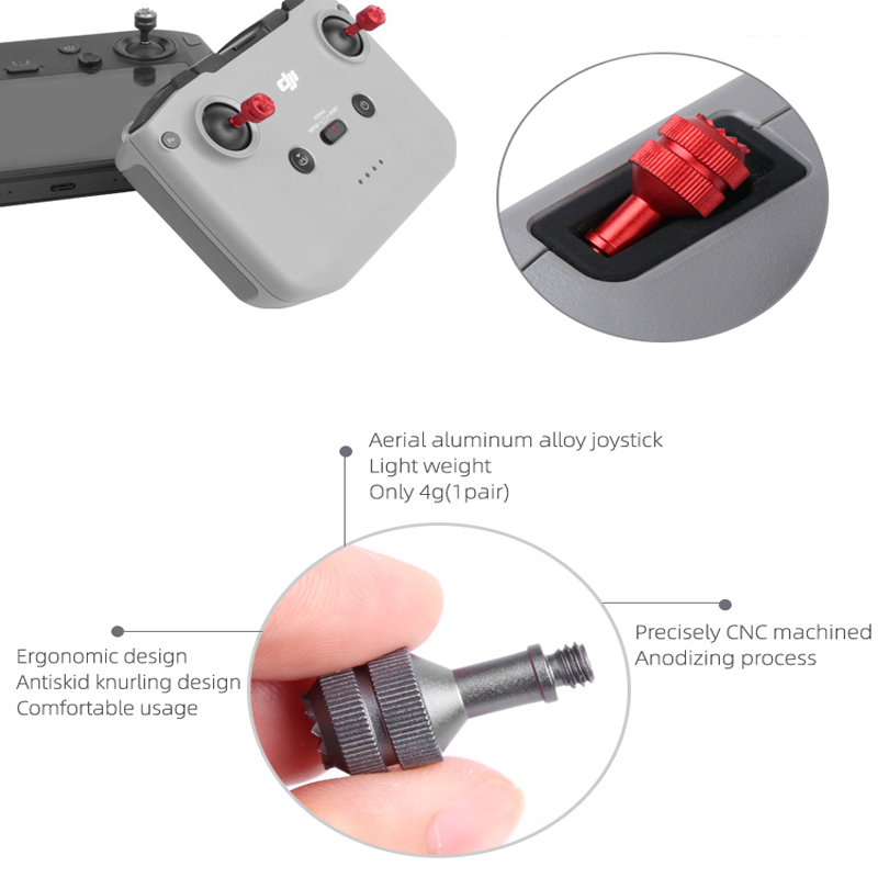 Drone Rc N1 - Joystick en métal RC-N1/N2, bascule de