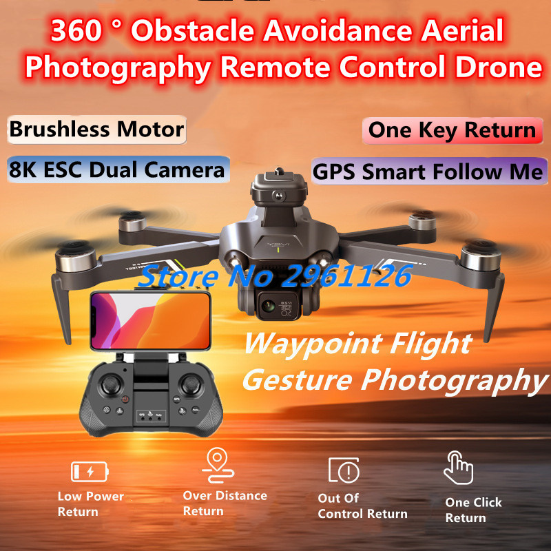Drone Rc Fpv Manual - Drone télécommandé pour la photographie aérienne,
