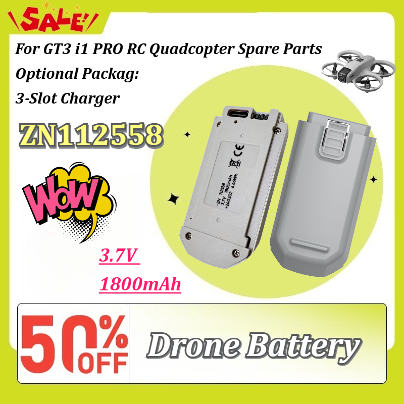 Drone Gt3 Rc - Nouvelle batterie de remplacement pour drone