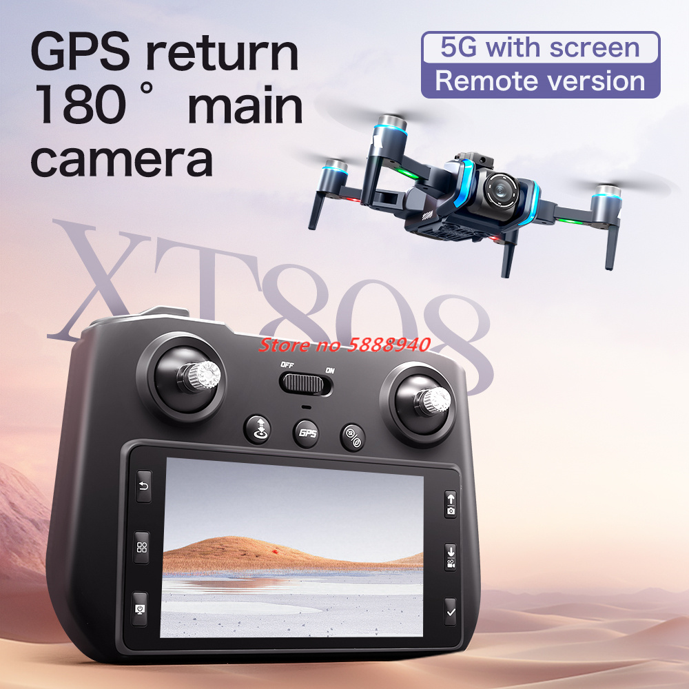 Drone Rc Fpv Manual - Drone professionnel à écran GPS 8K