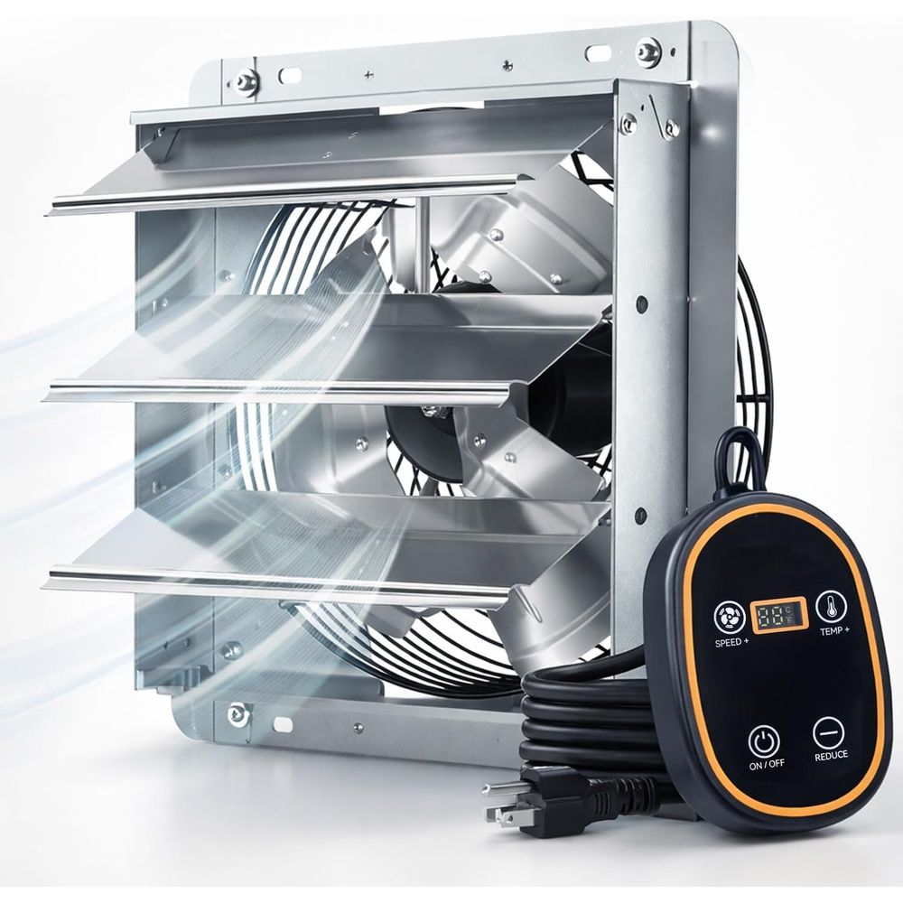 Brushless Motor - Ventilateur d'extraction intelligent de 12 pouces