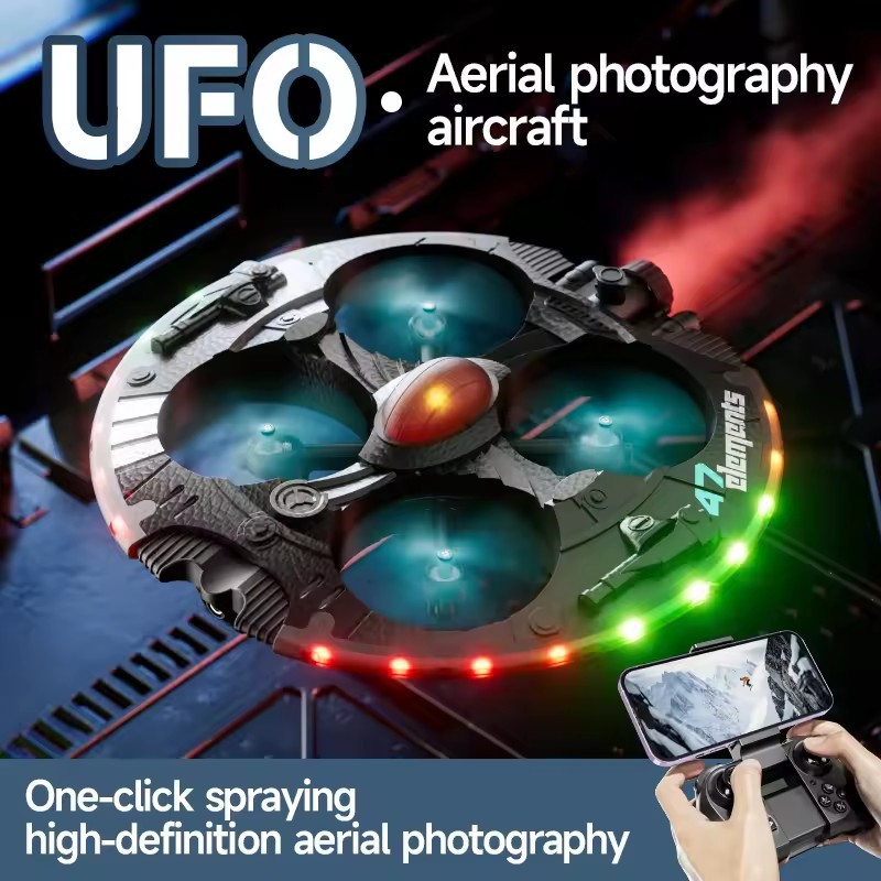 Drone Rc Fpv Manual - Drone FPV WIFI 8K avec éclairage