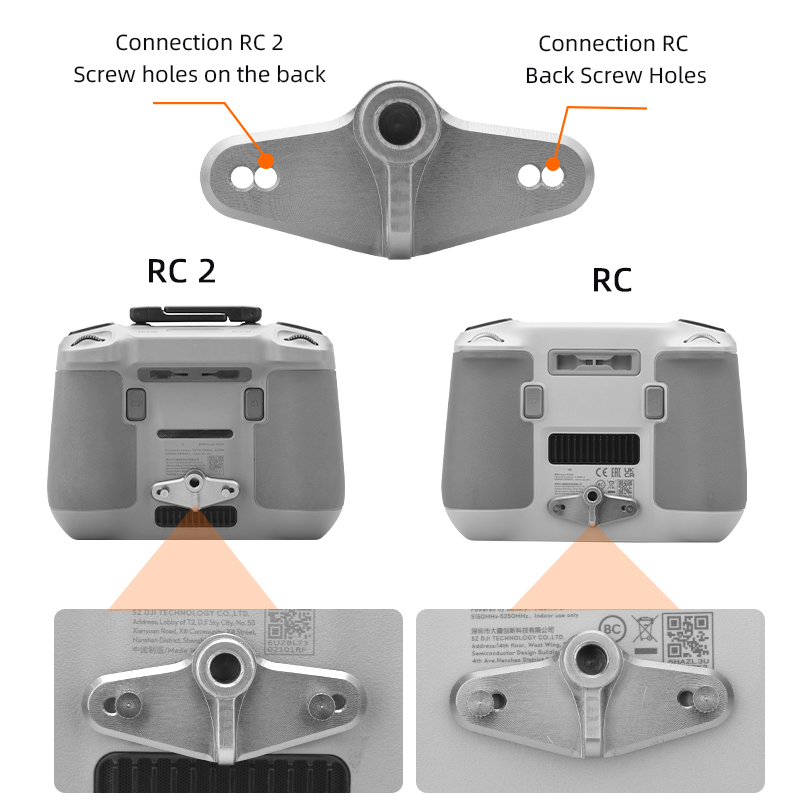 RC RC2 télécommande vélo suppo - Drone Dji Rc 3 avis et prix