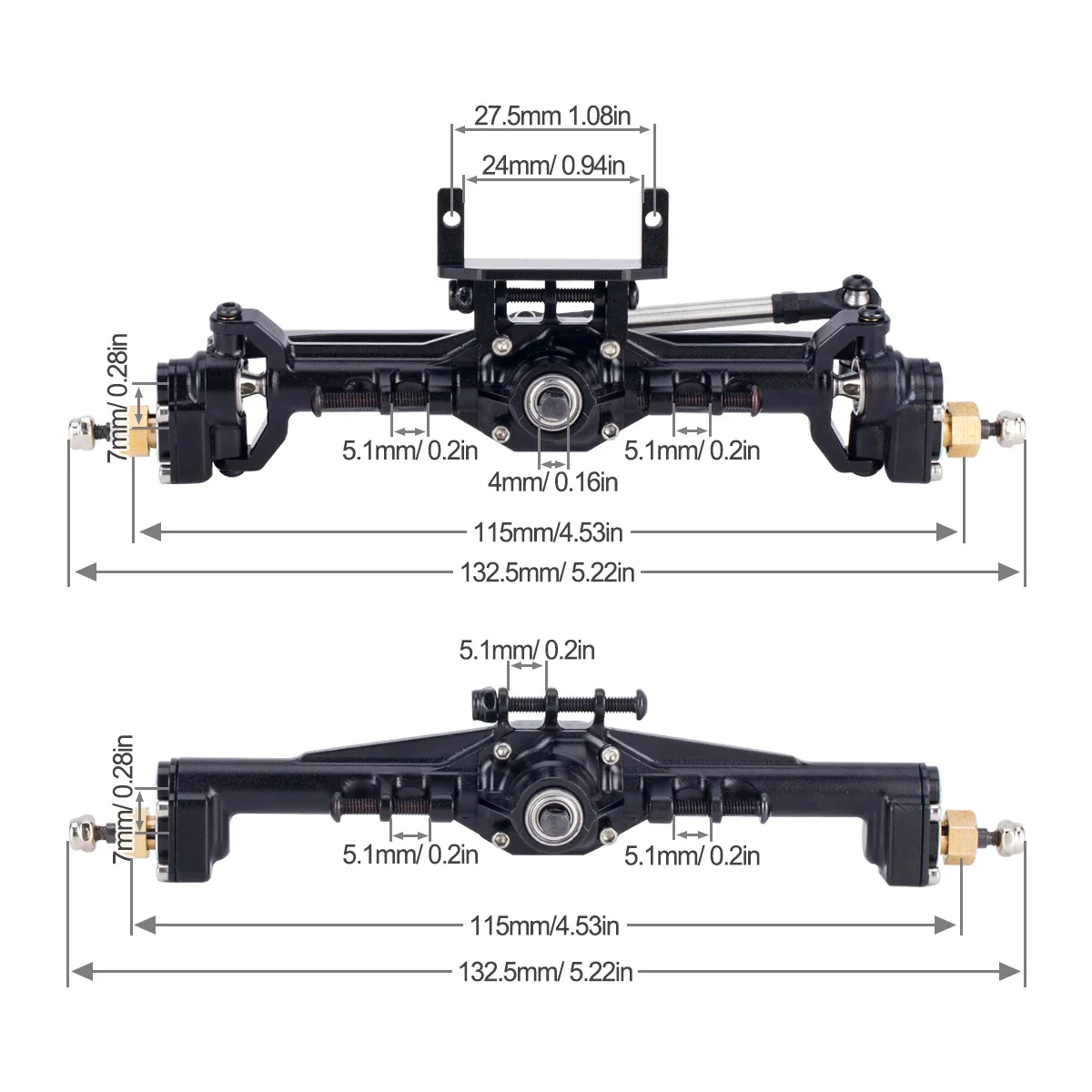 Essieux de portail CNC en alum - Rc Car Body Shell avis et prix