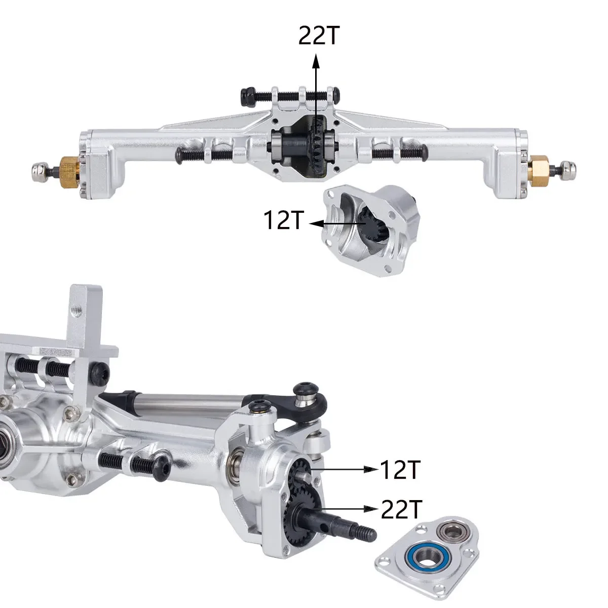 Essieux de portail CNC en alum - Rc Car Body Shell avis et prix