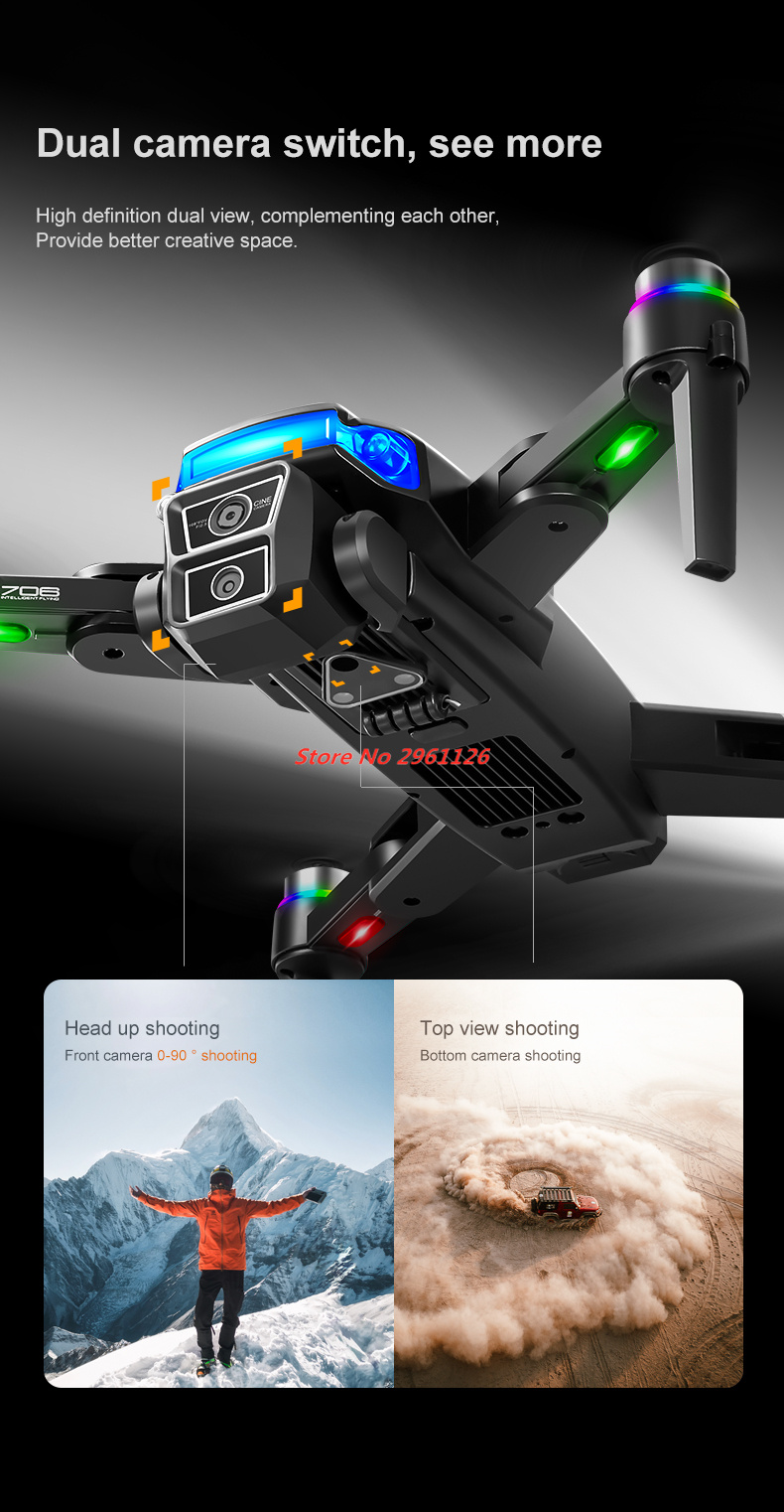 Drone GPS professionnel avec c - Drone Rc Fpv Manual avis et prix