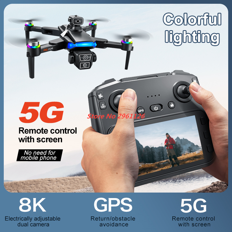 Drone GPS professionnel avec c - Drone Rc Fpv Manual avis et prix