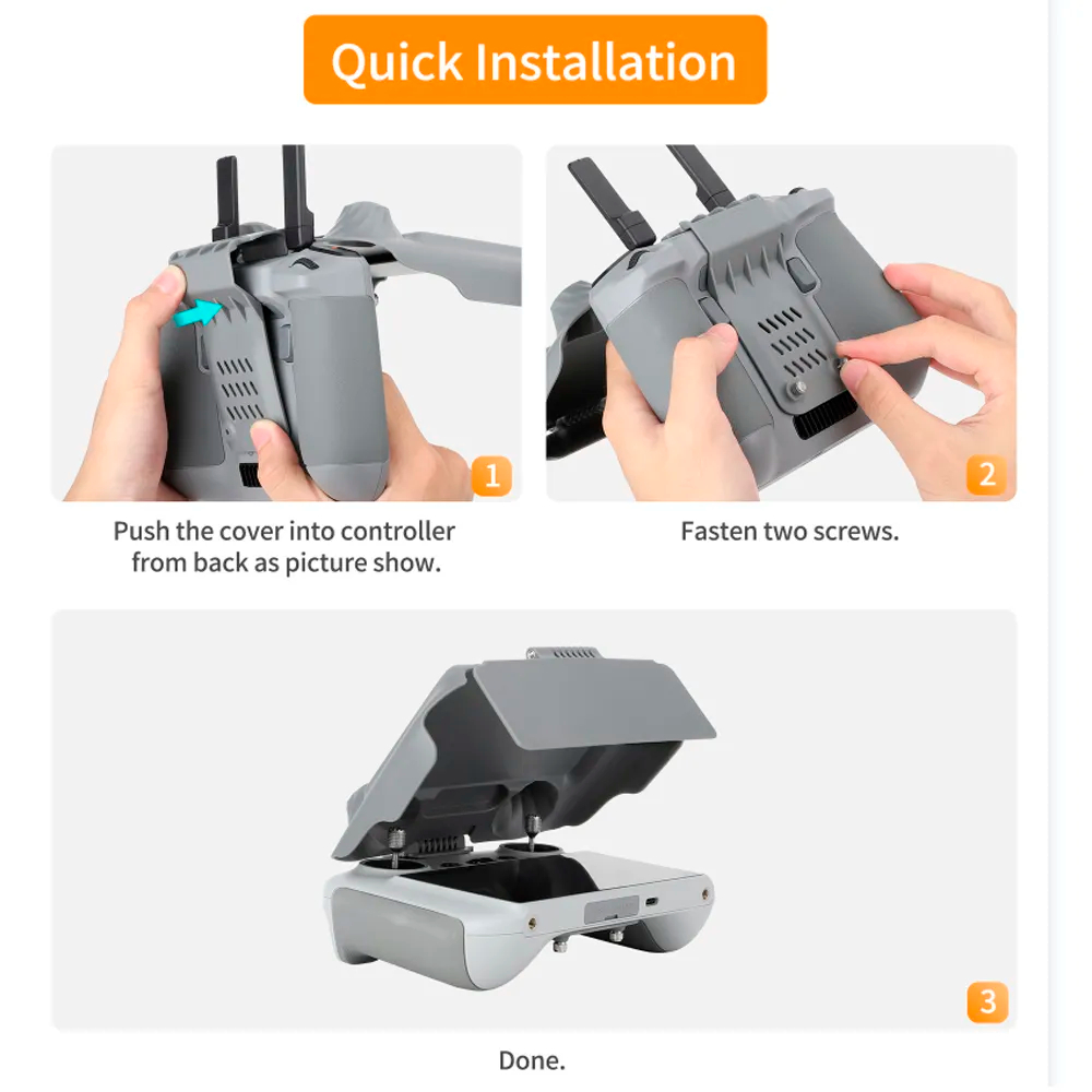 Coque de Protection d'écran po - Drone Dji Rc 3 avis et prix
