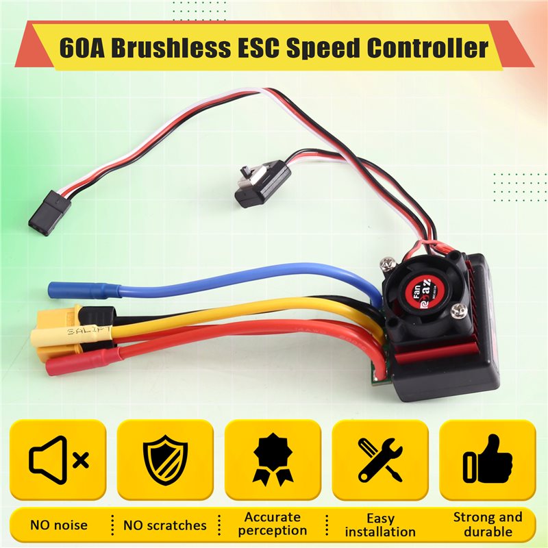 Contrôleur de vitesse ESC sans - Rc Boat Brushless Motor avis et prix