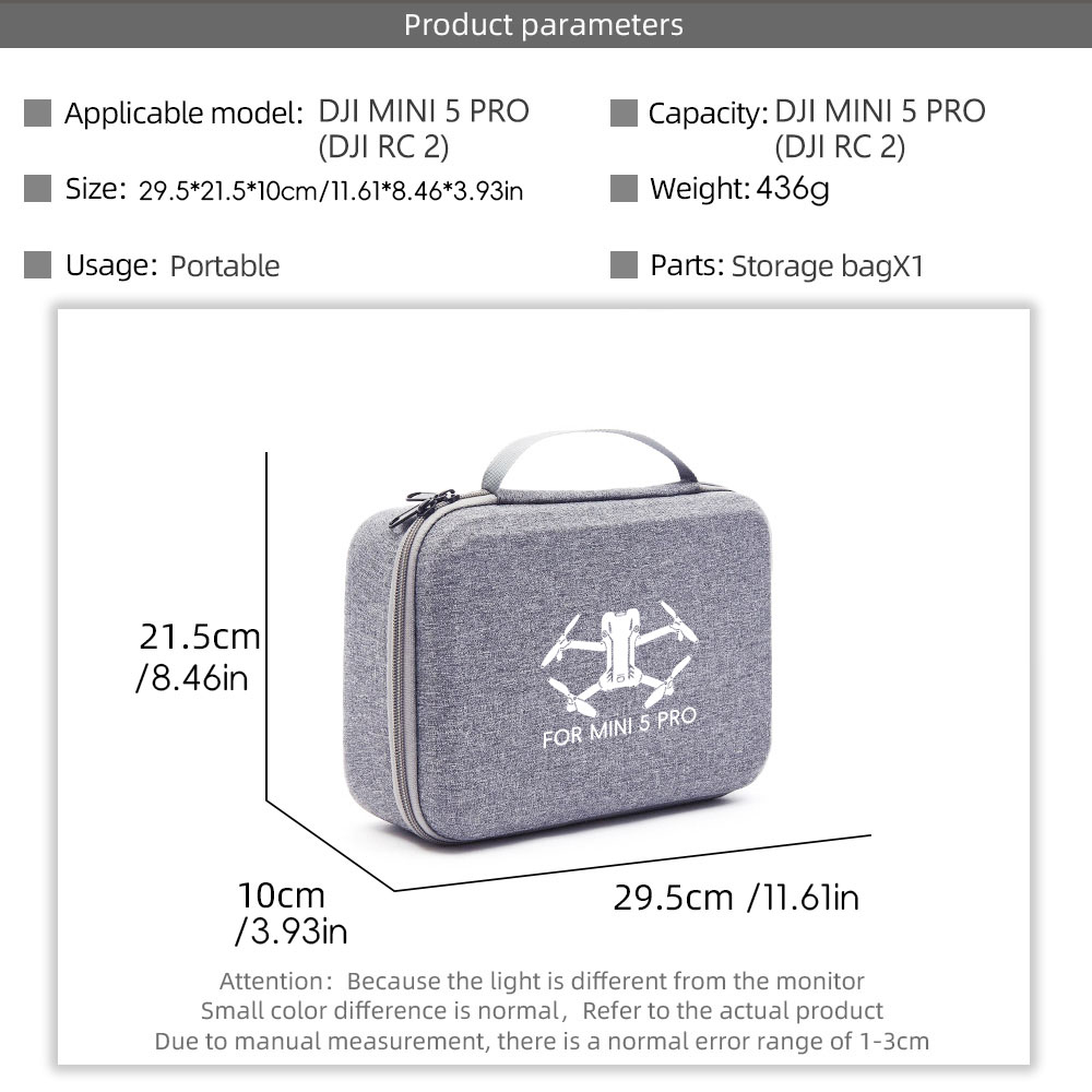 Étui de transport de rangement - Drone Carrying Bag avis et prix